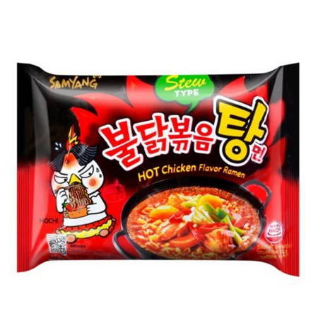 Zupka instant azjatycka makaron stew hot chicken ramen 140 g